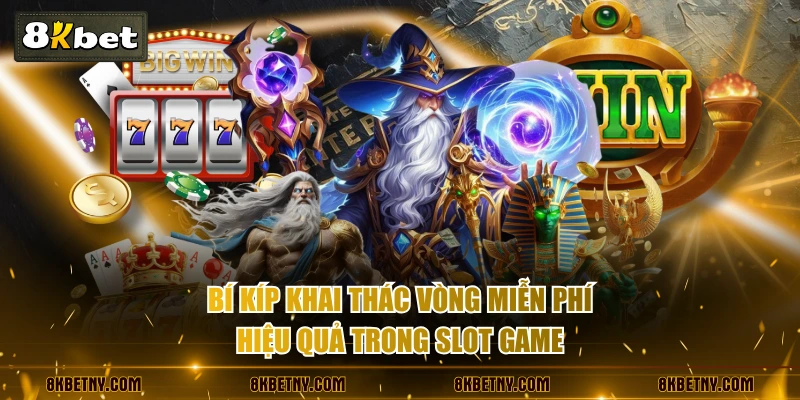 Bí kíp khai thác vòng miễn phí hiệu quả trong slot game 